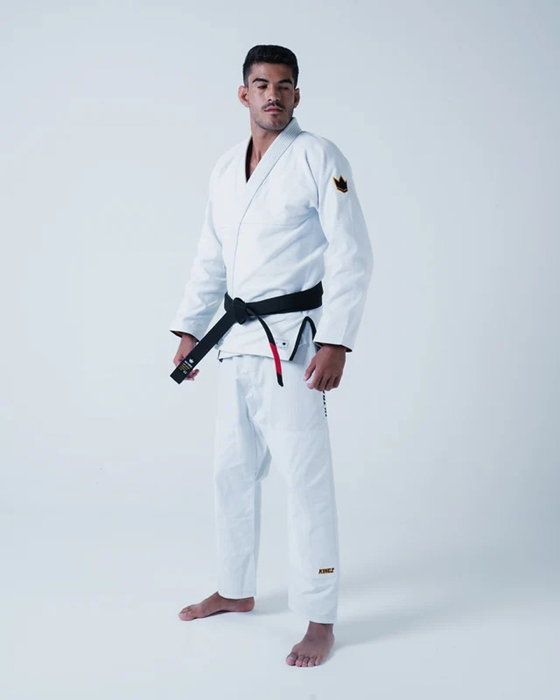 Kingz Leandro Lo Legends Never Die Respect BJJ Gi - white